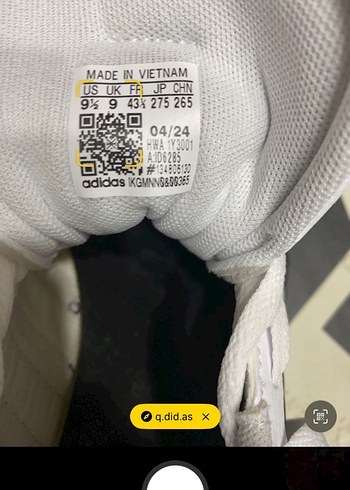 Adidas spor ayakkabı - Görsel 6