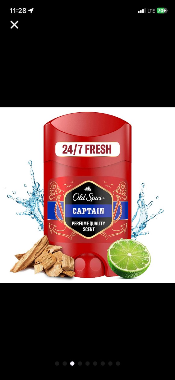 Old Spice Captain Erkek Roll-On Deodorant 50 ml - Görsel 2