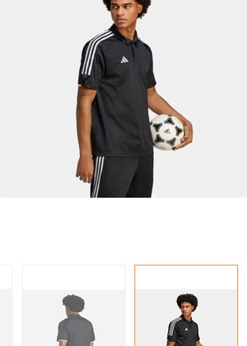 Erkek Siyah Kısa Kollu Spor Tişört - Görsel 4