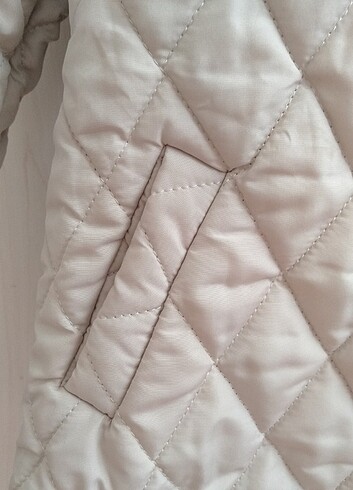 5 Yaş Beden ten rengi Renk Burberry desenli mevsimlik mont