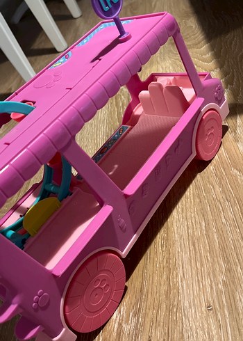 Renkli Pembe Oyuncak Araba - Görsel 4