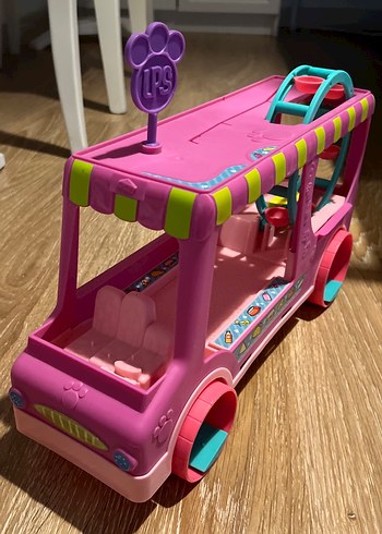 Renkli Pembe Oyuncak Araba - Görsel 2