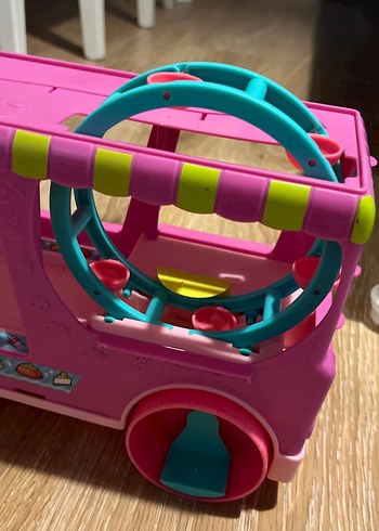 Renkli Pembe Oyuncak Araba - Görsel 3