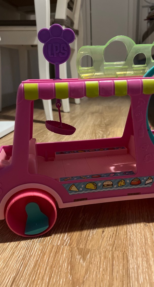 Renkli Pembe Oyuncak Araba - Görsel 5