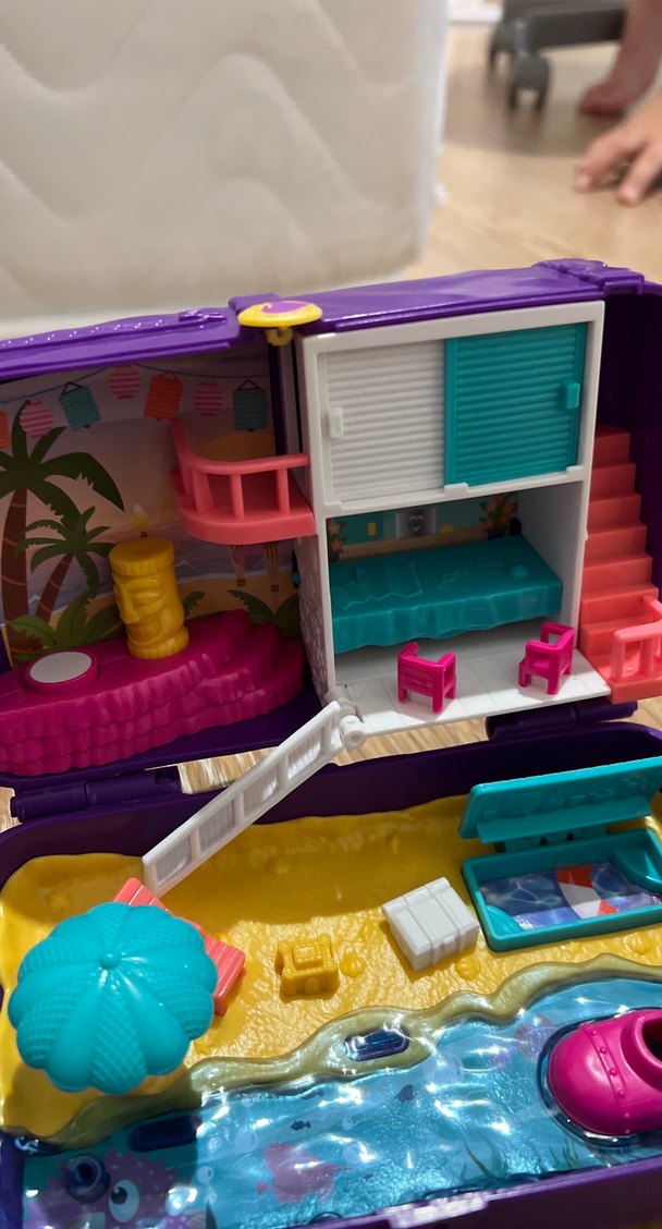 Renkli Mor ve Mavi Çocuk Sırt Çantası - Görsel 4