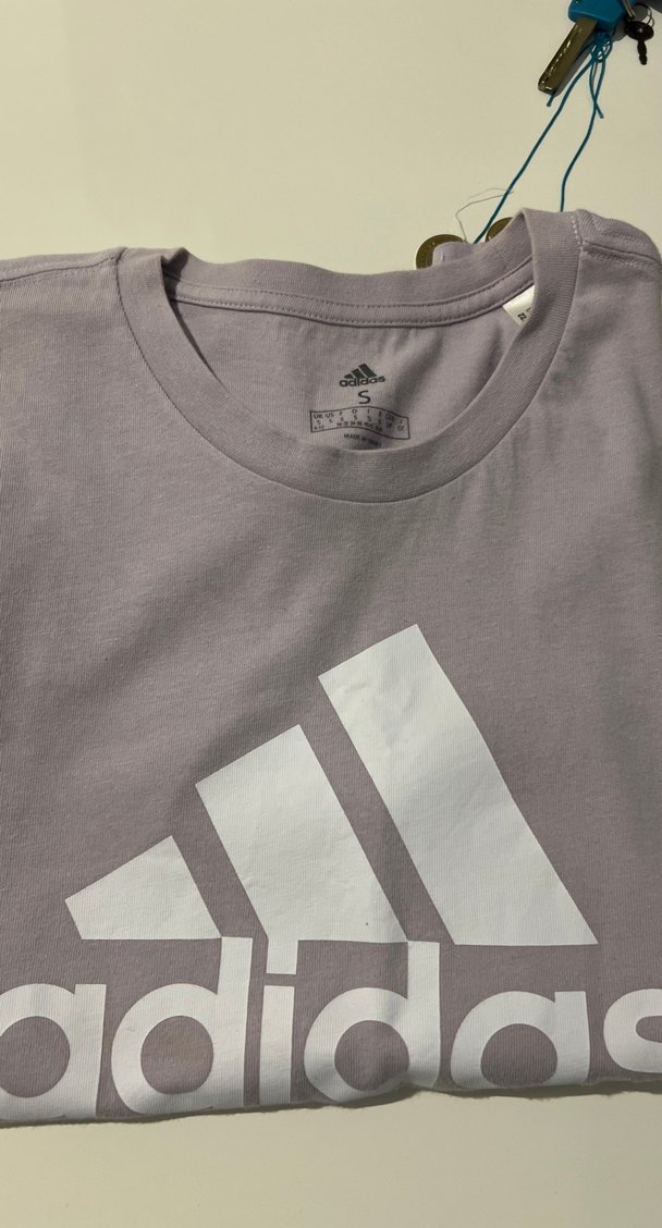 Lila Adidas kadın Tişörtü - Görsel 4