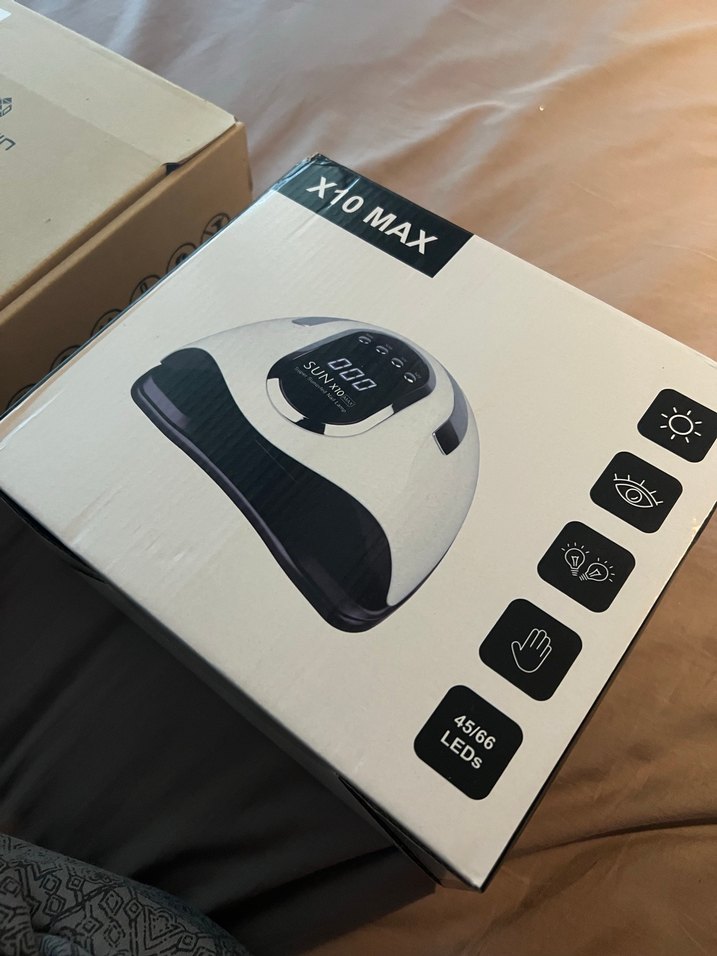 Sun X10 UV lamba protez tırnak - Görsel 2