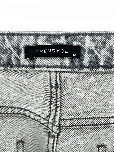 40 Beden gri Renk Trendyol & Milla Jean / Kot %70 İndirimli.