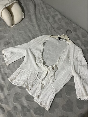 H&M beyaz bluz