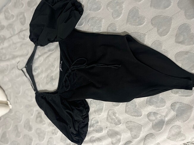 Zara Balon Kol Bodysuit