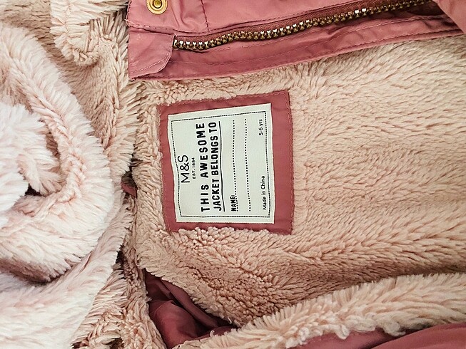Marks & Spencer Temiz orijinal kız çocuk m&s mont