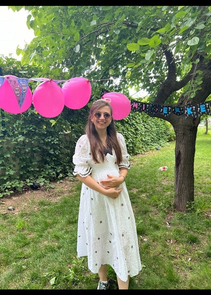 Beyaz elbise - Görsel 2