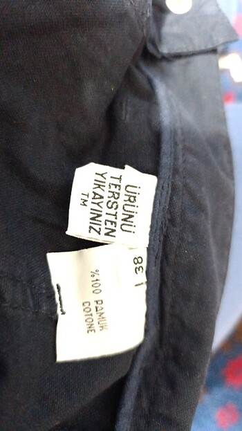 m Beden lacivert Renk Düşük bel pantalon