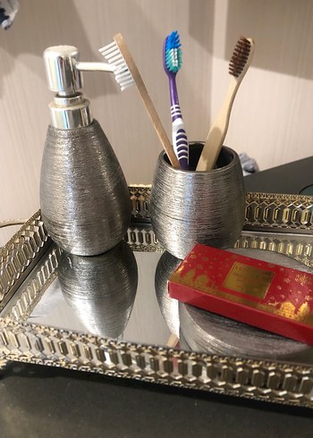 Mudo Concept Gri Banyo Aksesuar Seti