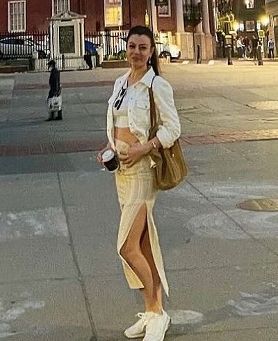 Zara Zara Keten Yırtmaçlı Etek