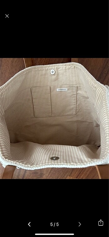 Anthropologie den harika bir plaj cantasi - Görsel 5