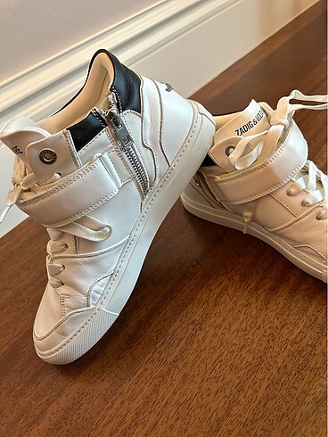 Zadig Voltaire beyaz spor ayakkabi - Görsel 5