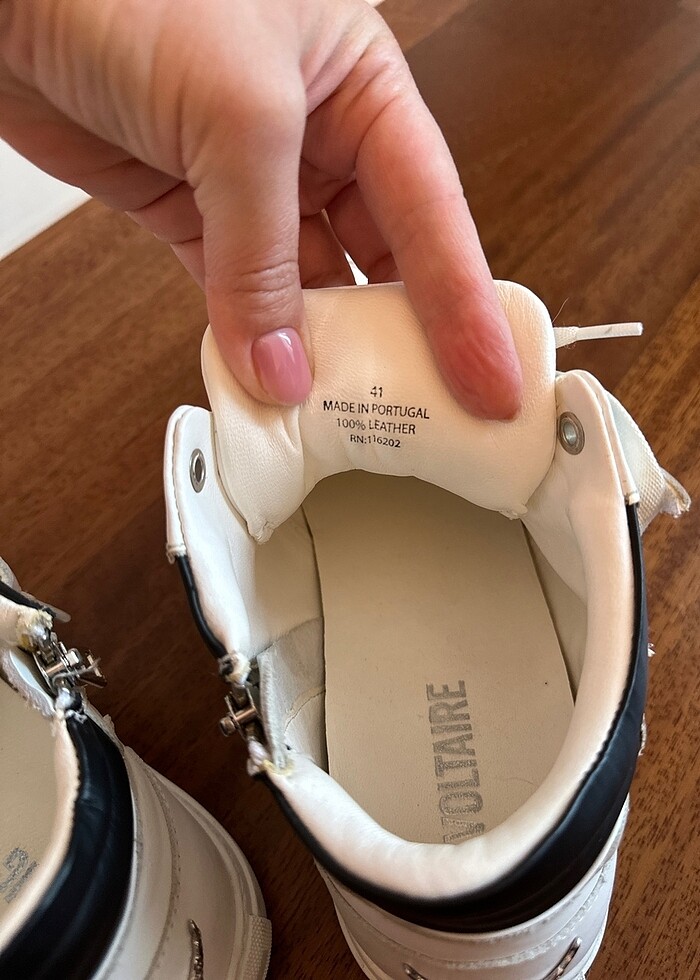 Zadig Voltaire beyaz spor ayakkabi - Görsel 4