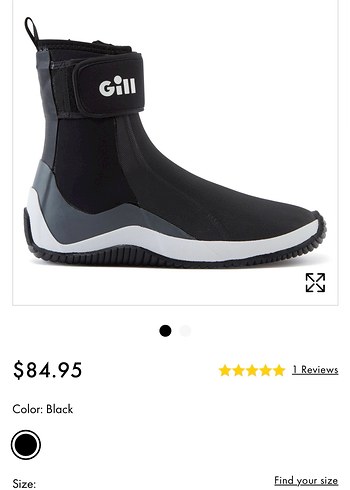 Gill marka neoprene cocuk yelken bot - Görsel 5