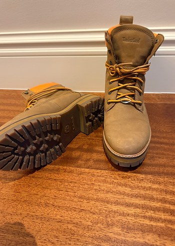 Timberland acik kahverengi limited edition bot - Görsel 4