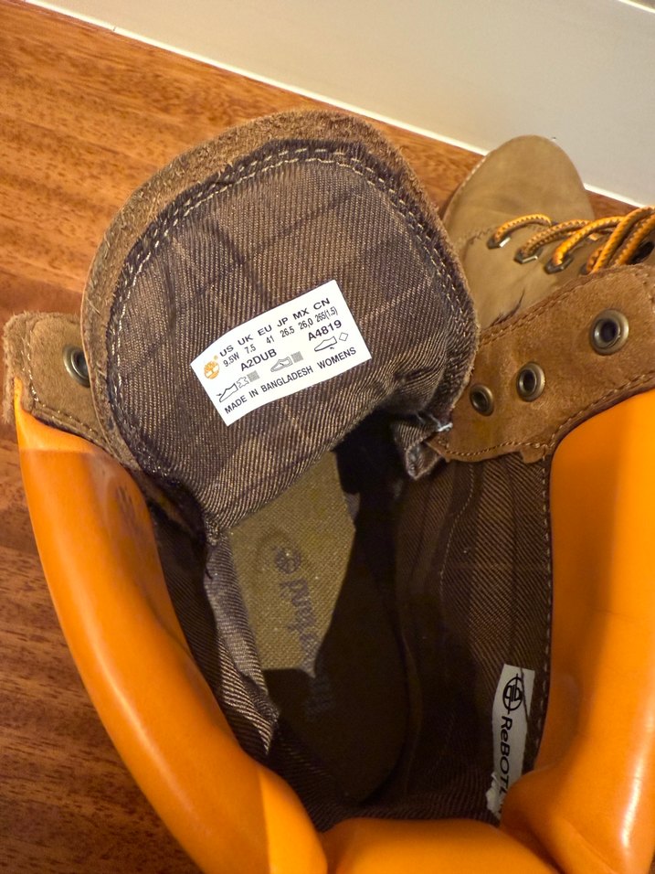 Timberland acik kahverengi limited edition bot - Görsel 3