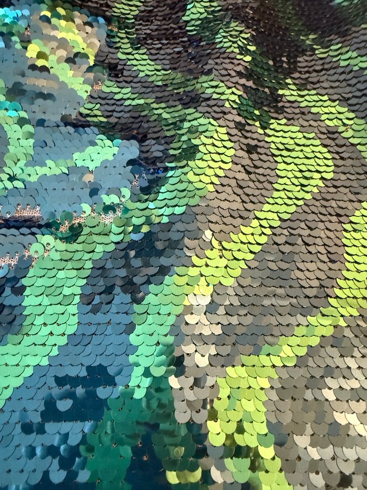 Payetli Çok Renkli Kadın Bluz - Görsel 4