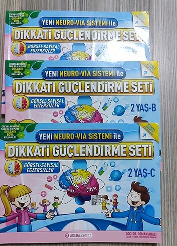 Adeda dikkat güçlendirme setü