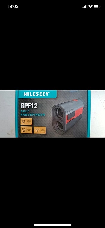 Mesafe ölçer mileseey gpf12