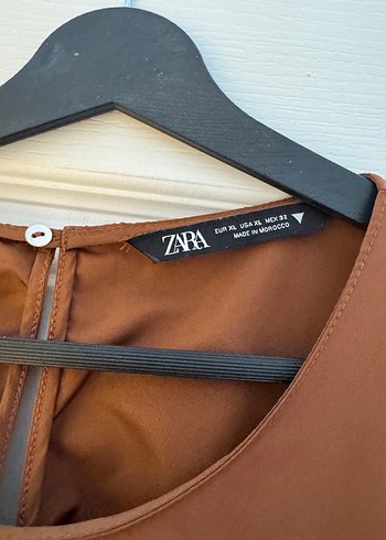 Kadın Kahverengi Midi tafta kumas Elbise - Görsel 3