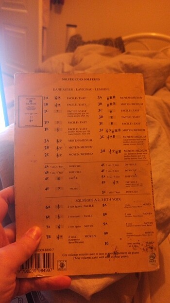 Lavignac 3A solfej kitabı - Görsel 2