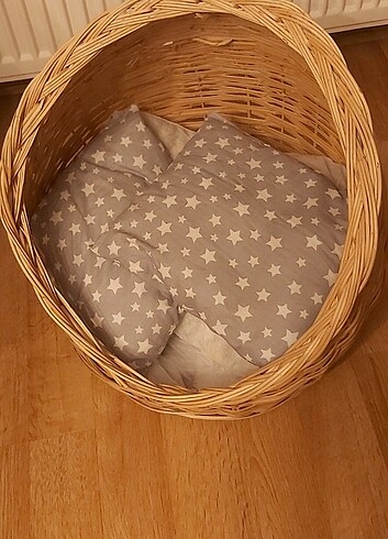 Rattan Kedi evi Kedi köpek yatağı  - Görsel 4
