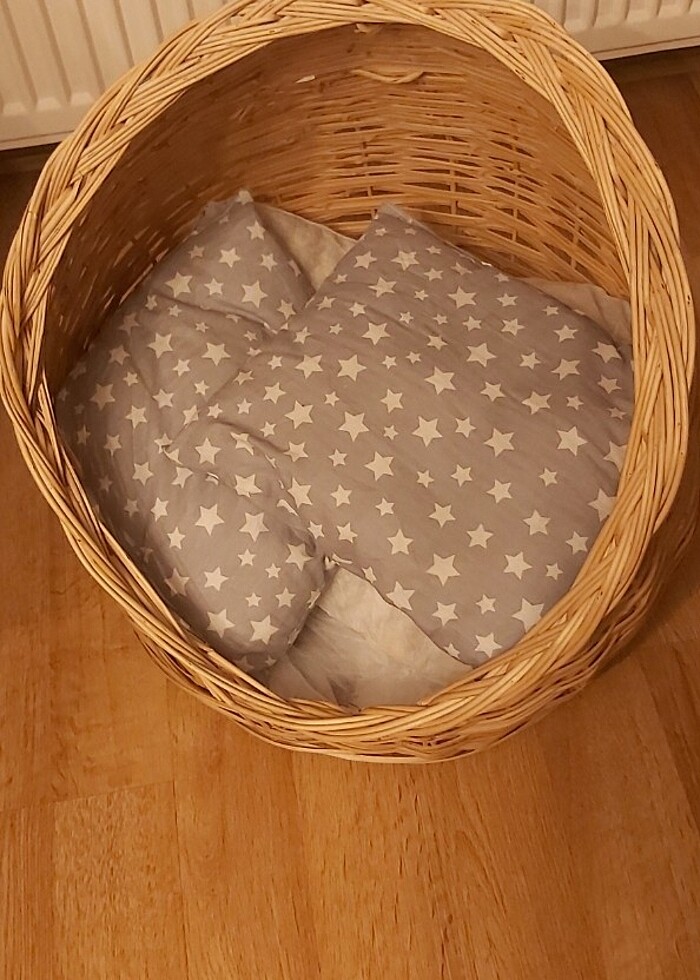Rattan Kedi evi Kedi köpek yatağı  - Görsel 4