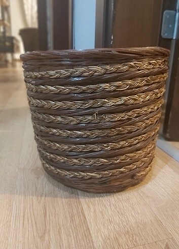 Beden kahverengi Renk Hasır rattan sepet