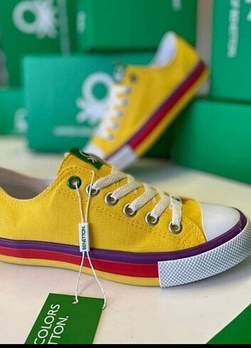 Benetton Converse spor ayakkabı