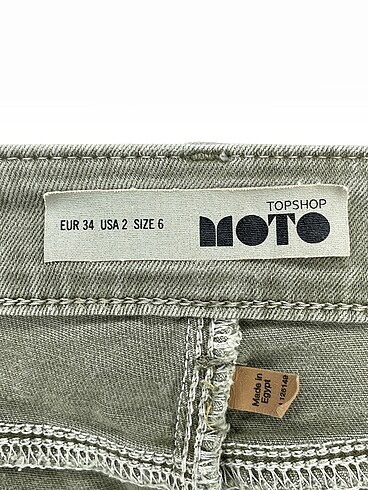 34 Beden haki Renk Topshop Jean / Kot Şort %70 İndirimli.