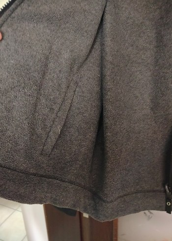 m Beden siyah Renk Zara Siyah Fermuarlı Çift Yön Kadın Mevsimlik Mont