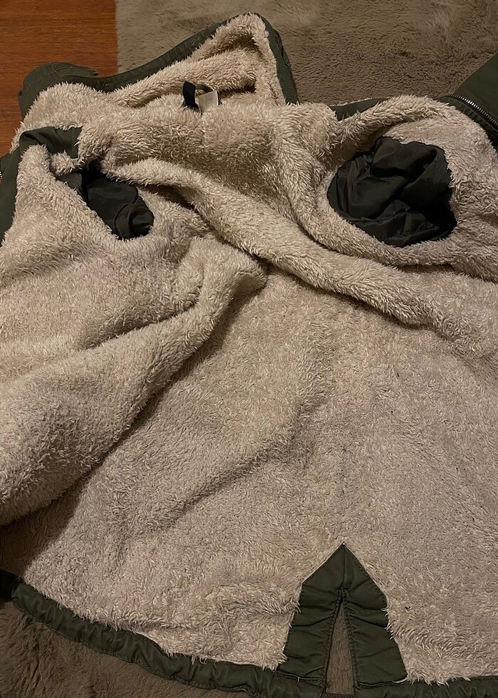 İçi Yünlü Mont - Görsel 4