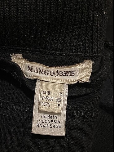 s Beden Mango Ceket