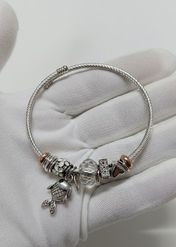 Boncuklu Bohem Deniz Kaplumbağası Bileklik - Görsel 2