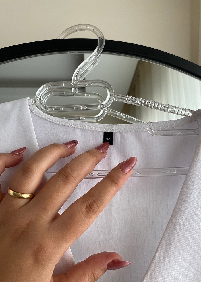 Beyaz siyah elbise - Görsel 2