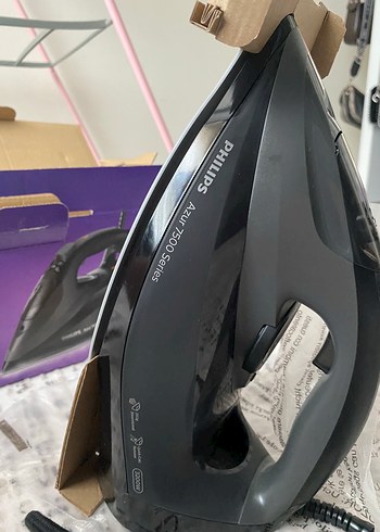 Philips Azur 3200W Siyah Ütü - Görsel 5