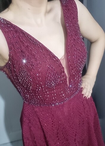 Kına Düğün Abiye Elbise - Görsel 6