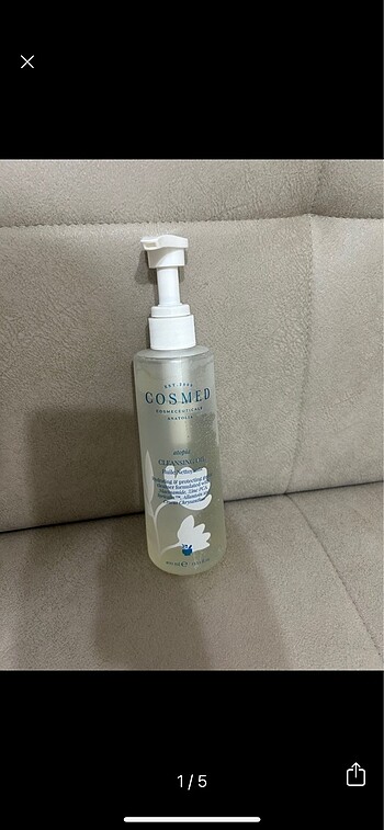 Cosmed yüz temizleme yağı
