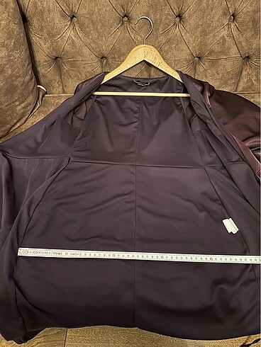 Mor balon kollu saten elbise - Görsel 6