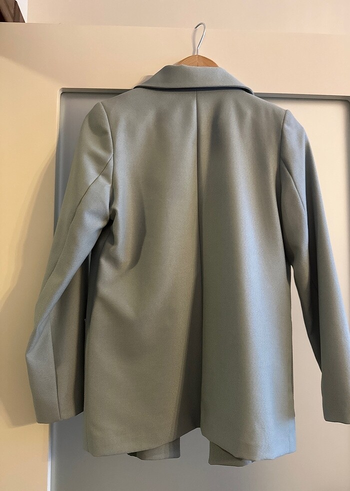 Su yeşili ceket - Görsel 2