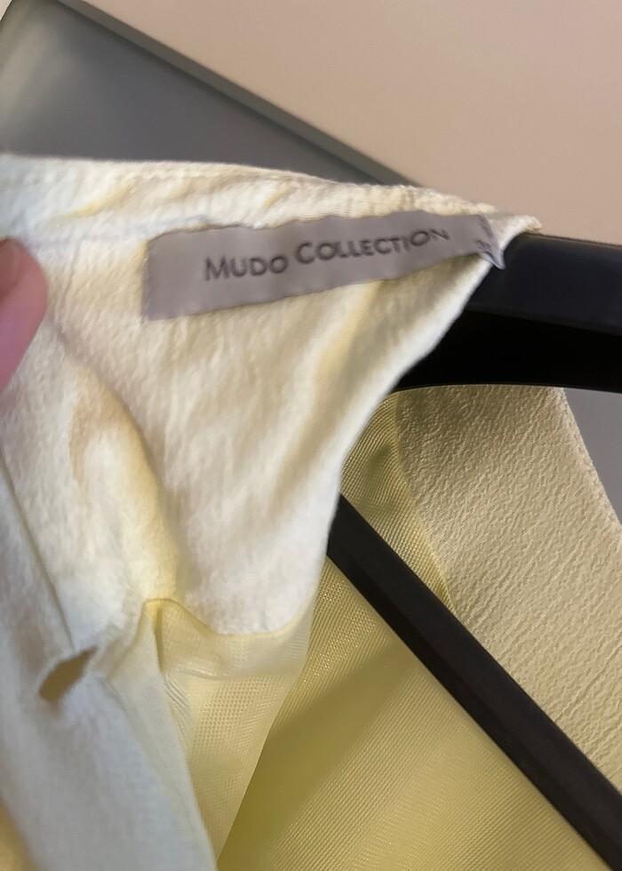 Mudo sarı elbise - Görsel 3