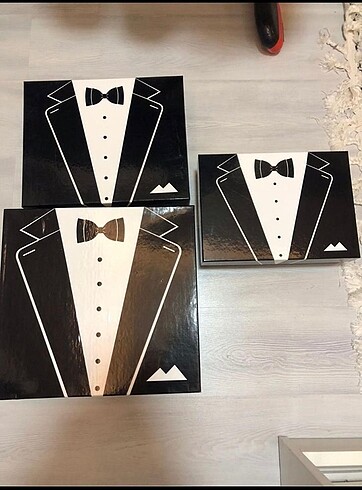 Üçlü damat kutusu
