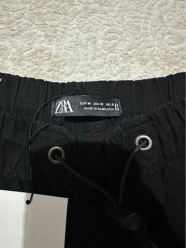 m Beden siyah Renk Zara kargo pantolon