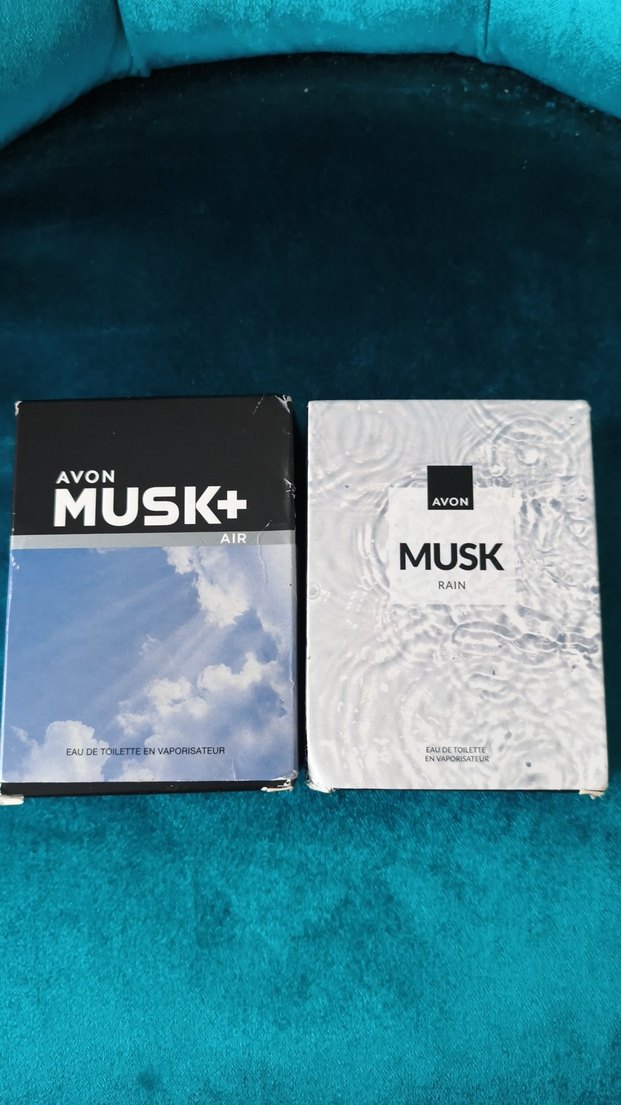 Avon Musk+ Air ve Musk Rain Erkek Parfüm Seti - Görsel 2