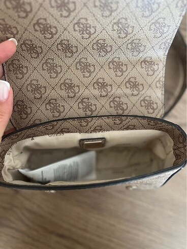  Beden kahverengi Renk Guess monogram